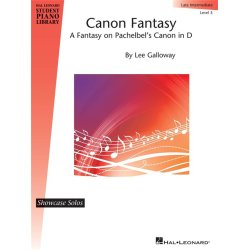 HAL LEONARD STUDENT PIANO LIBRARY CANON FANTASY LEVEL 5 PF BK