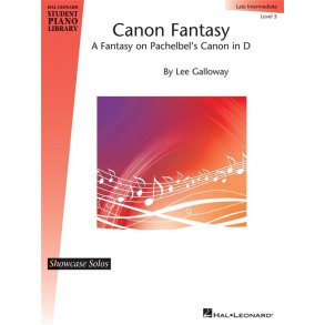 HAL LEONARD STUDENT PIANO LIBRARY CANON FANTASY LEVEL 5 PF BK