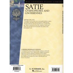 Erik Satie: Gymnopdies And Gnossiennes