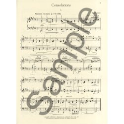 Franz Liszt: Consolations And Liebestrume (Schirmer Performance Editions)