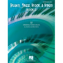 WATTS MIKE & JENNIFER BLUES JAZZ ROCK & RAGS BOOK 2 PF BK