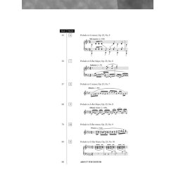 Serge Rachmaninoff:  Preludes, Op. 3 And Op. 23 - Book/CD (Schirmer Performance Editions)