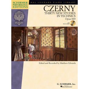 Carl Czerny: Thirty New Studies In Technics Op.849 (Schirmer Performance Edition)