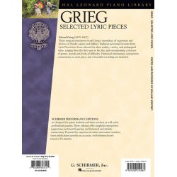 Edvard Grieg: Selected Lyric Pieces (Schirmer Performance Edition)