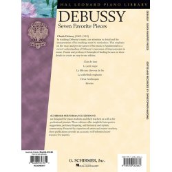 Claude Debussy: Seven Favorite Pieces