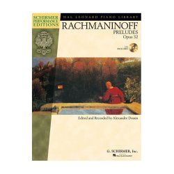 Serge Rachmaninoff: Preludes, Op. 32 - Book/CD (Schirmer Performance Editions)