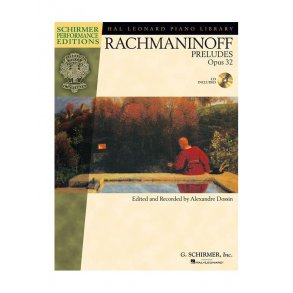 Serge Rachmaninoff: Preludes, Op. 32 - Book/CD (Schirmer Performance Editions)