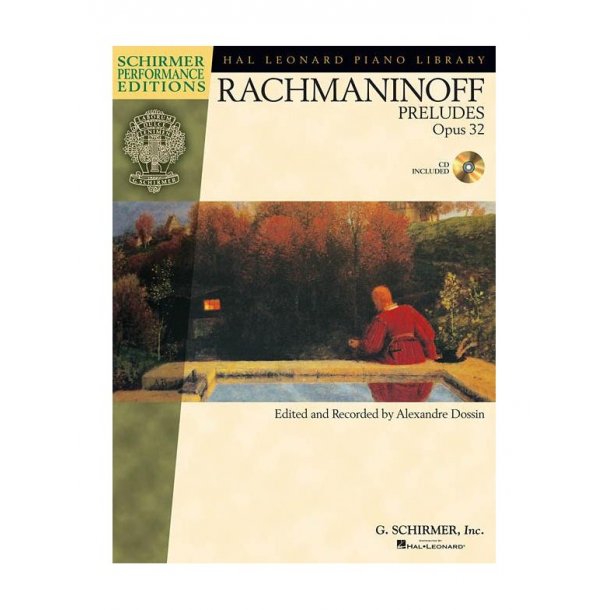 Serge Rachmaninoff: Preludes, Op. 32 - Book/CD (Schirmer Performance Editions)