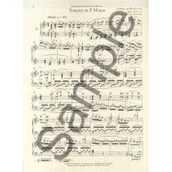 Ludwig Van Beethoven: Piano Sonata No.6 In F Op.10 No.2 (Schirmer Performance Edition)