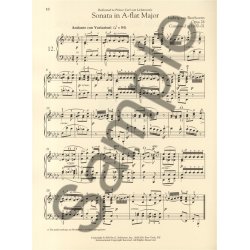 Ludwig Van Beethoven: Piano Sonata No.12 In A Flat Op.26 "Funeral March" (Schirmer Performance Edition)