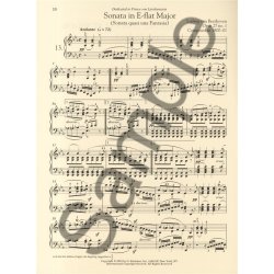 Ludwig Van Beethoven: Piano Sonata No.13 In E Flat Op.27 No.1 "Quasi Fantasia" (Schirmer Performance Edition)