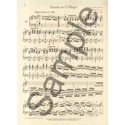 Ludwig Van Beethoven: Piano Sonata No.16 In G Op.31 No.1 (Schirmer Performance Edition)