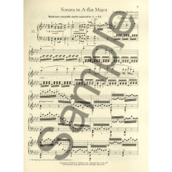 Ludwig Van Beethoven: Piano Sonata No.31 In A Flat Op.110 (Schirmer Performance Edition)