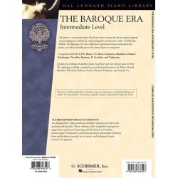 The Baroque Era: Intermediate Level (Schirmer Performance Editions)