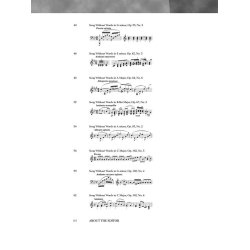 Felix Mendelssohn: Selections From Songs Without Words (Schirmer Performance Edition)