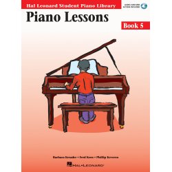 Hal Leonard Student Piano Library: Piano Lessons Book 5 (Book/CD)