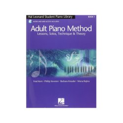 Hal Leonard Adult Piano Method: Book 1 - Lessons, Solos, Technique &amp; Theory