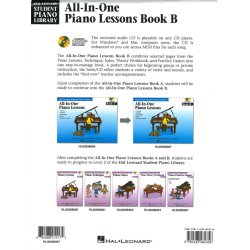 All-In-One Piano Lessons: Book B