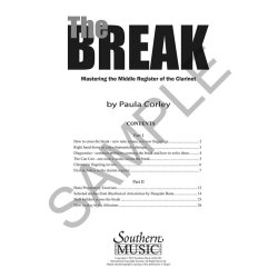 The Break : Mastering the Middle Register of the Clarinet