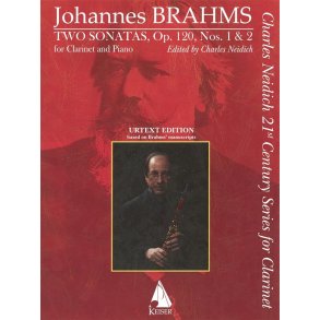Two Sonatas, Op. 120, No. 1 & 2 : for Clarinet and Piano