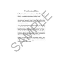 Trio Sonata No. 1 for Two Flutes & Basso Continuo : (Realized for Piano)