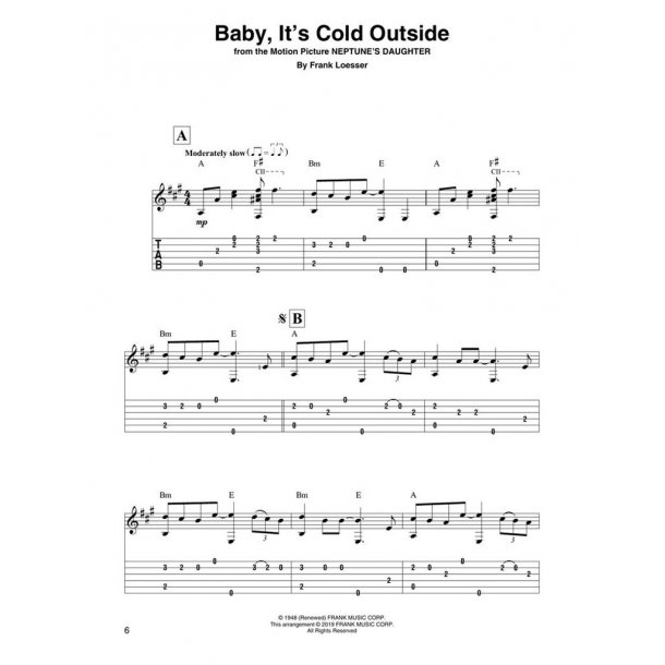 Christmas Songs for Fingerstyle Guitar