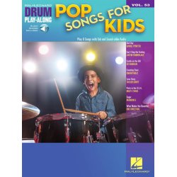 Pop Songs for Kids : Drum Play-Along Volume 53