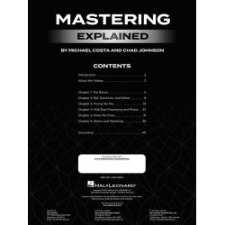 Mastering Explained : Working with In the Box Compression, EQ, and Other Tools to Create a Professional Sound