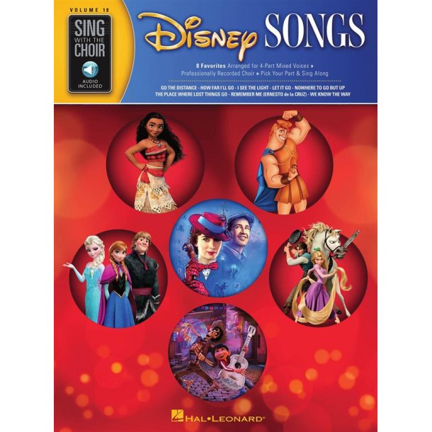 Disney Songs : Sing with the Choir Volume 18