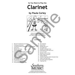 So You Want to Play the Clarinet : Method Book