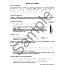 So You Want to Play the Clarinet : Method Book