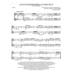 Movie Hits for Violin Duet