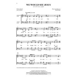 We Would See Jesus