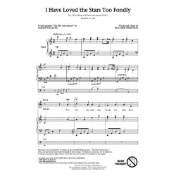 I Have Loved the Stars Too Fondly