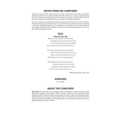 When you are Old : Andrea Ramsey Choral Series