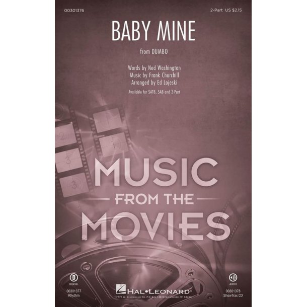 Baby Mine : (from Dumbo)