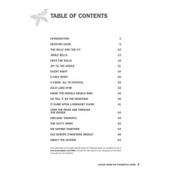 Holiday Songs for Fingerstyle Guitar : Acoustic Guitar Private Lessons Series Audio & Video Downloads Included