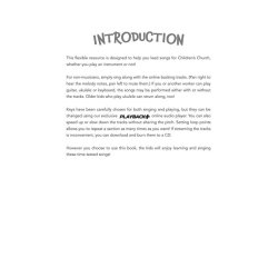 Fun Songs for Children's Church