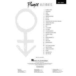 Prince - Ultimate, Easy Piano Songbook