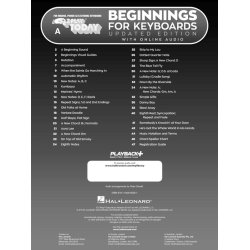 Beginnings for Keyboards - Updated Edition : E-Z Play Today Book A