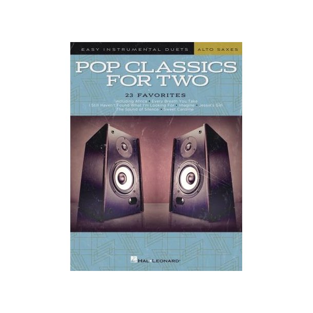 Pop Classics For Two - Easy Duets - Alto Sax