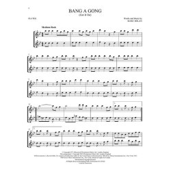 Classic Rock for Two Flutes : Easy Instrumental Duets