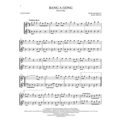 Classic Rock for Two Alto Saxes : Easy Instrumental Duets