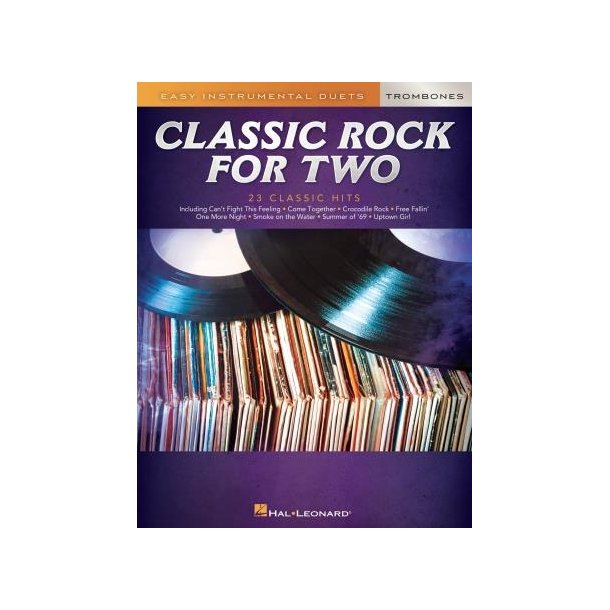 Classic Rock for Two Trombones : Easy Instrumental Duets
