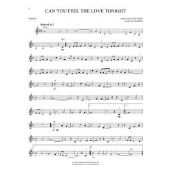 The Lion King (Lvernes Konge) - Violin