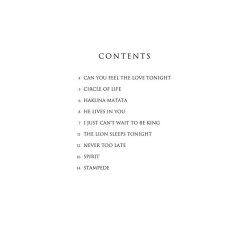 The Lion King (Lvernes Konge) - Cello