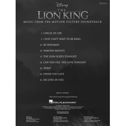 The Lion King (Lejonkungen) - Ukulele