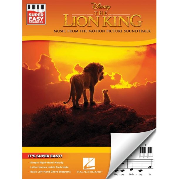 The Lion King (Lvernes Konge) - Super Easy Songbook