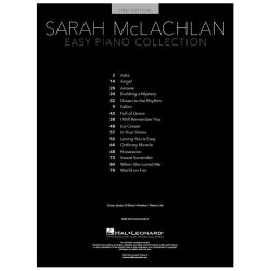 Mclachlan Sarah Collection Easy Piano Book