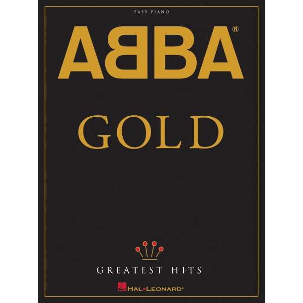 ABBA Gold Greatest Hits Easy Piano